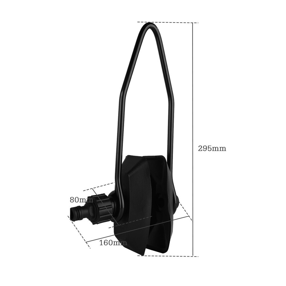 Rectangular Outboard Motor Water Flusher Marine Boat PVC Ear Muff Cup Flusher