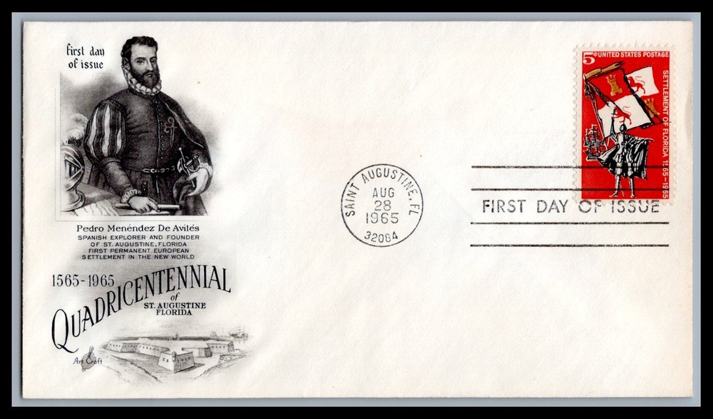 US FDC # 1271 5c Florida ArtCraft   1965, 9d280