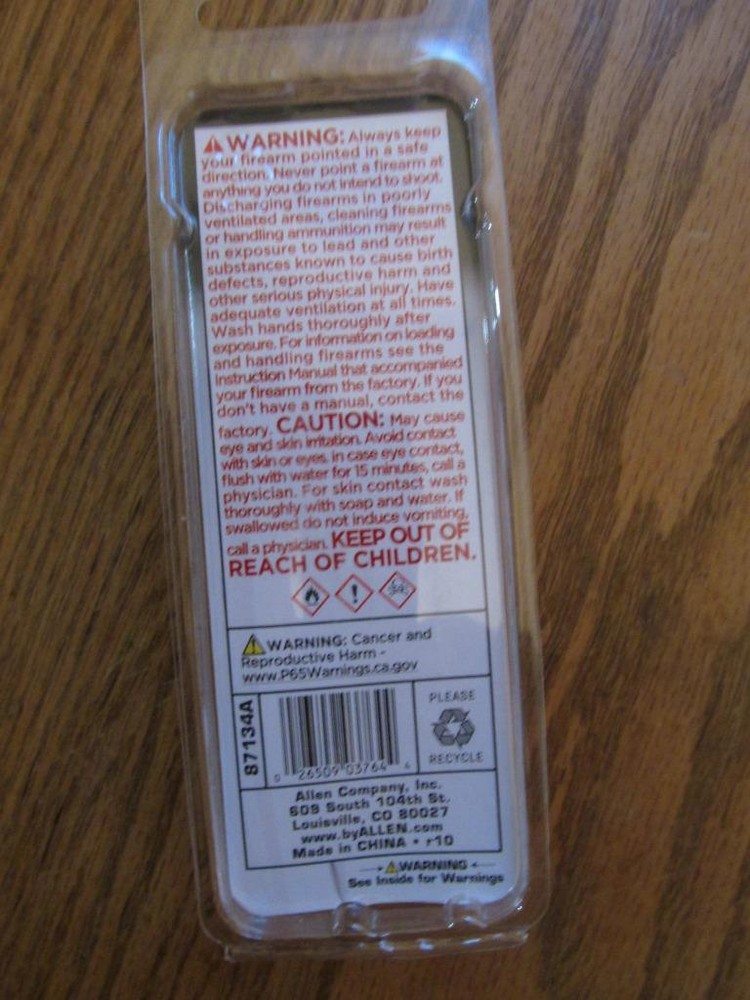 Thunder Cloud Breech Plug/Nipple Grease - Allen #87134A - NEW Pkg - Muzzleloader