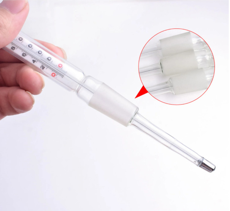 Laboratory Thermometer With Standard Joint, 50mm Immersion