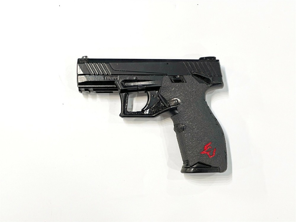 Handleitgrips Textured Rubber Gun Grip for Taurus TX22 Red Insert