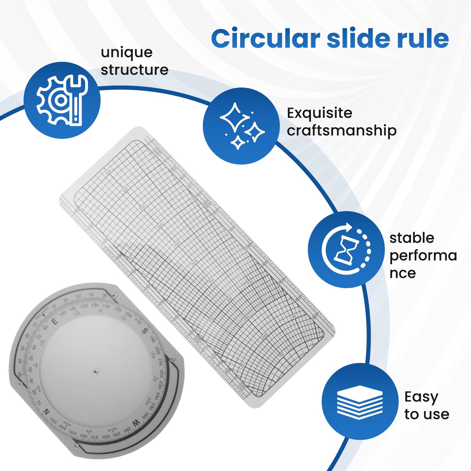E6B Flight Computer in Aviation Flight Training Pilot Training,8044