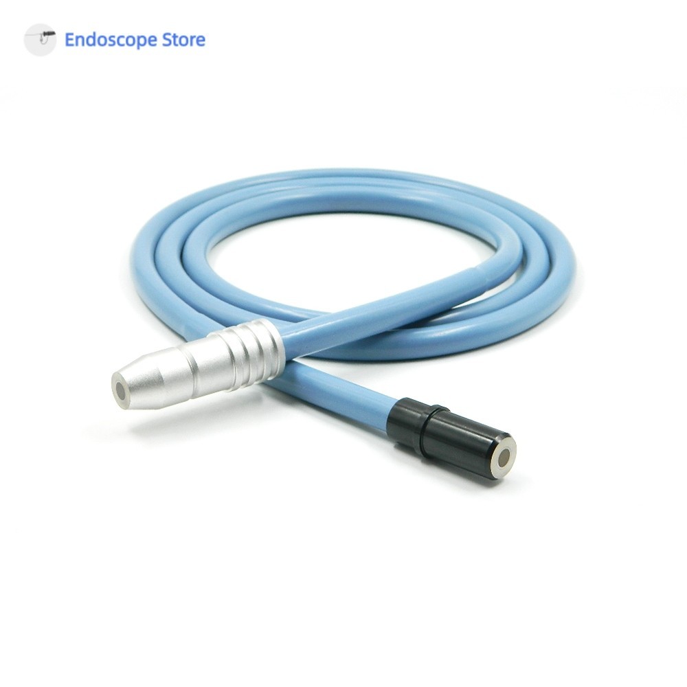 Medical Endoscope Microscope Microscopy Light Source Fiber Cable 6mm