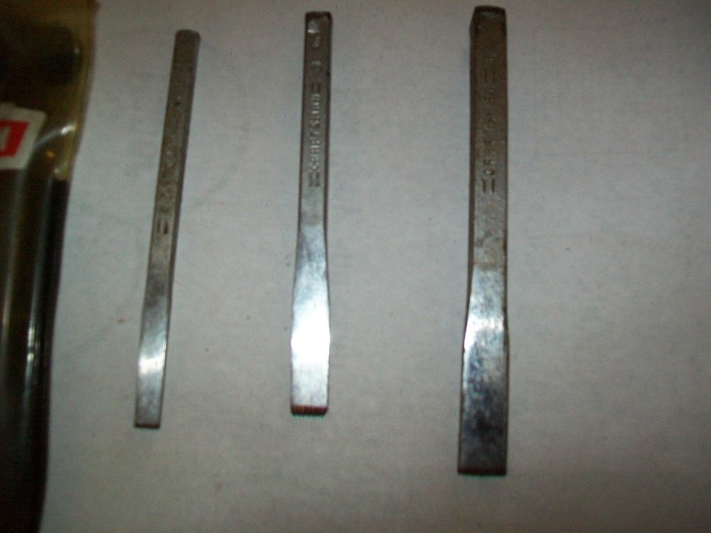 Vintage Craftsman 9-4309 Cold Chisel Set
