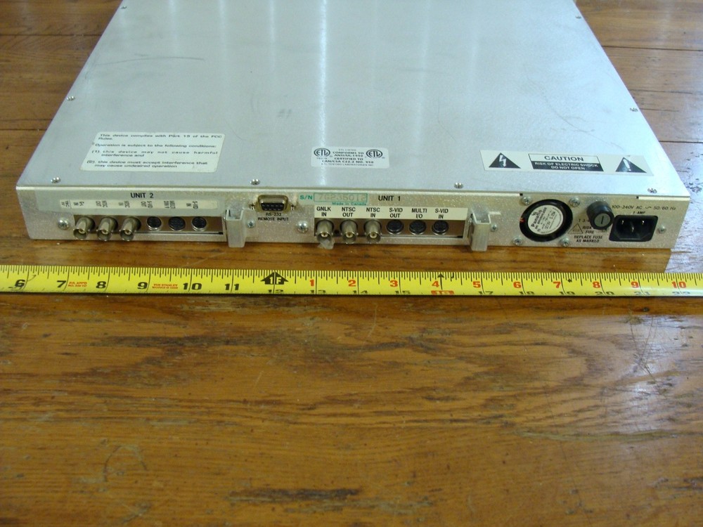 Digital Processing Systems Transcoding TBC/Synchronizer DPS-235