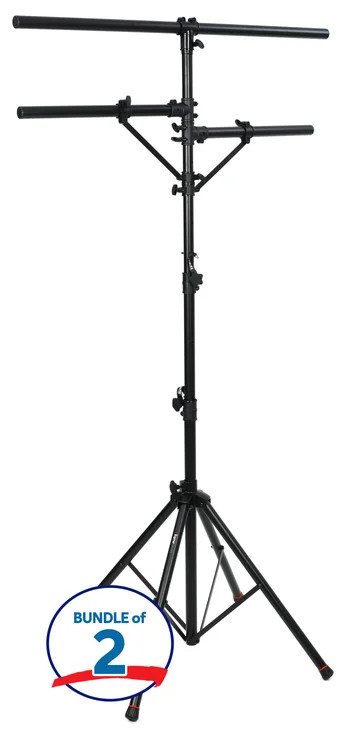 Gator Frameworks GFW-LIGHT-LS2000 Tree-style Lighting Stand with Quad Leg Base
