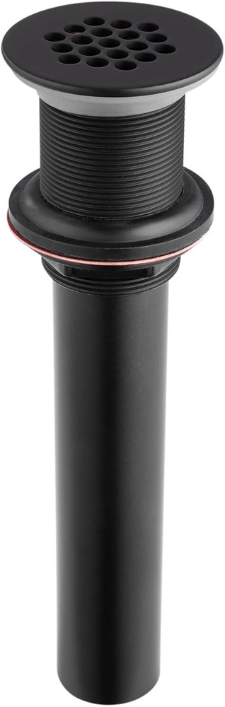 Grid Drain Strainer Assembly without Overflow for Bathroom Sink, C.O. Plug Lavat