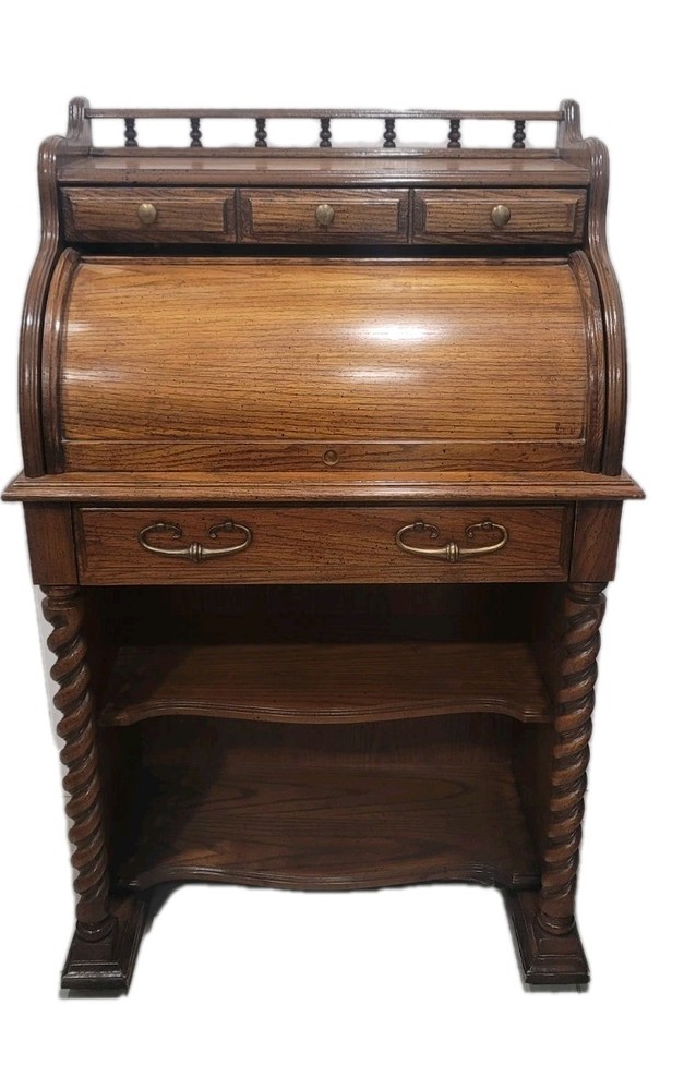 National Mt. Airy Roll Top Desk
