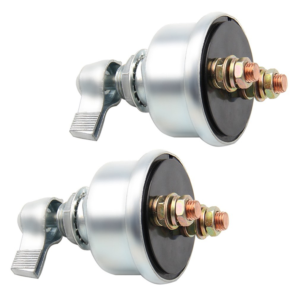 2X High Current Master Battery Quick Disconnect 2p Power Cut Shut Off Switch 12V