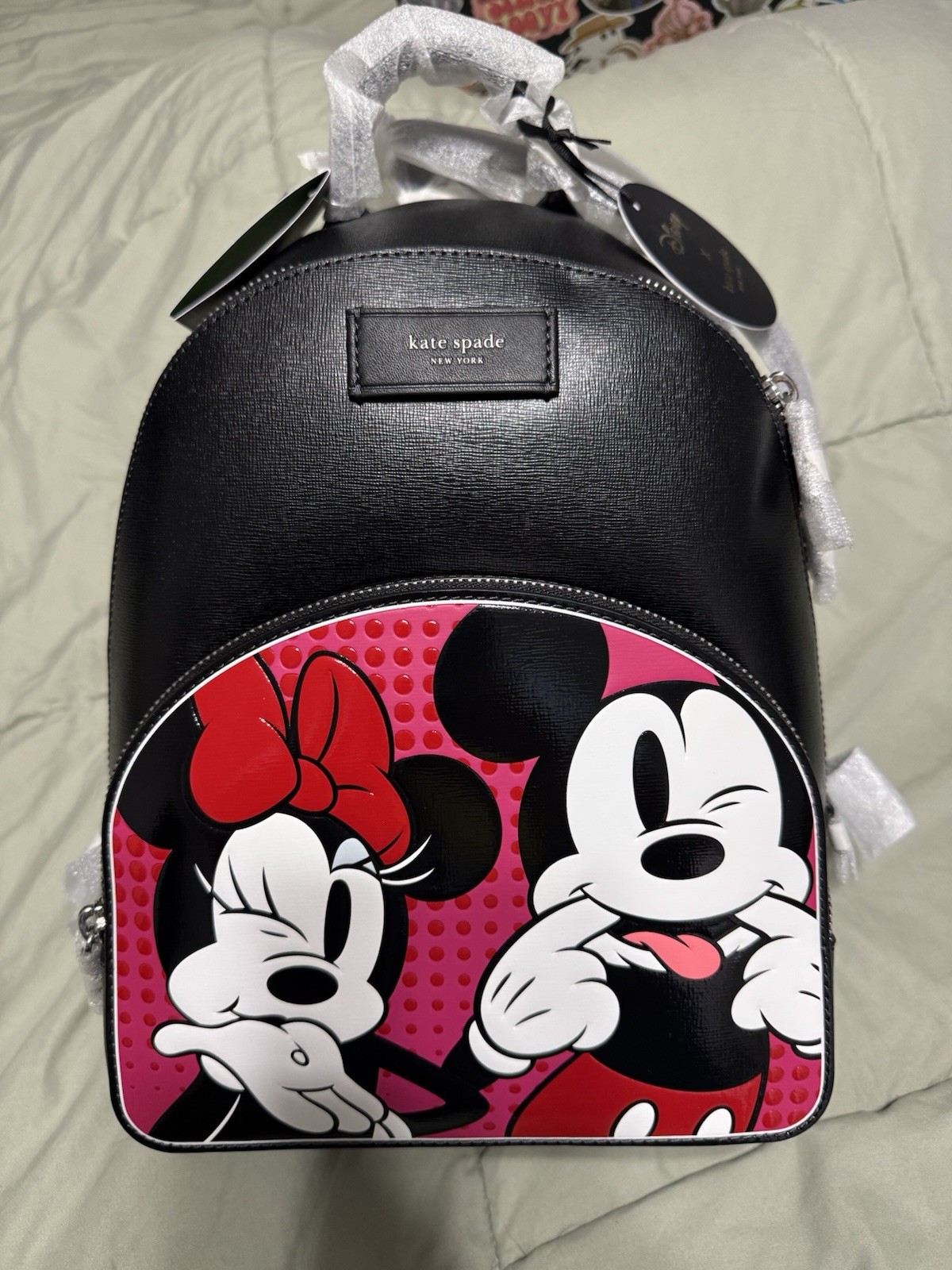 RARE - Kate Spade x Disney Parks Mickey and Minnie Mouse Backpack NWT