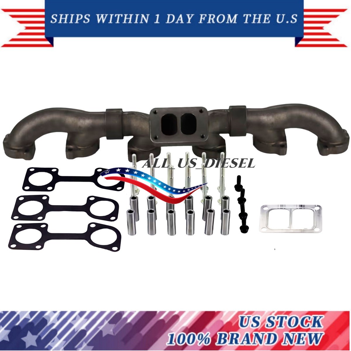 Aftermarket Pre EGR Manifold For 12.7L Detroit S60 23512897 With Install Kit