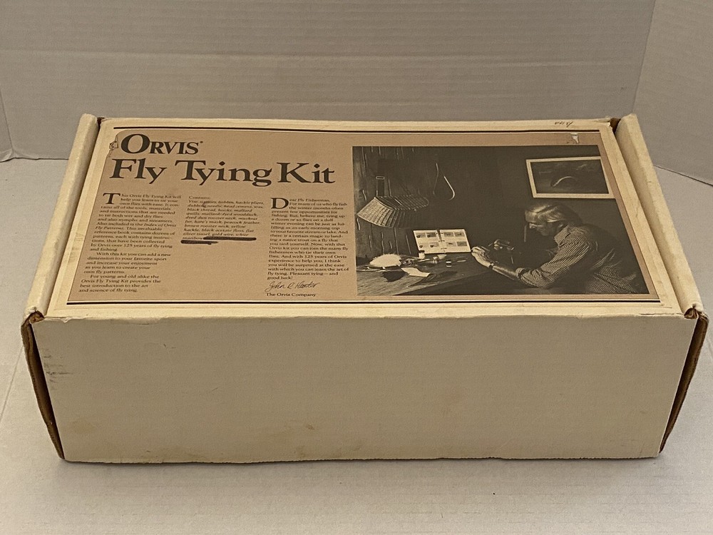 Vintage Orvis Fly Tying Kit