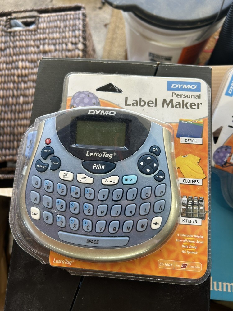 Dymo LetraTag LT-100T Personal Label Maker Handheld Label Printer New Sealed
