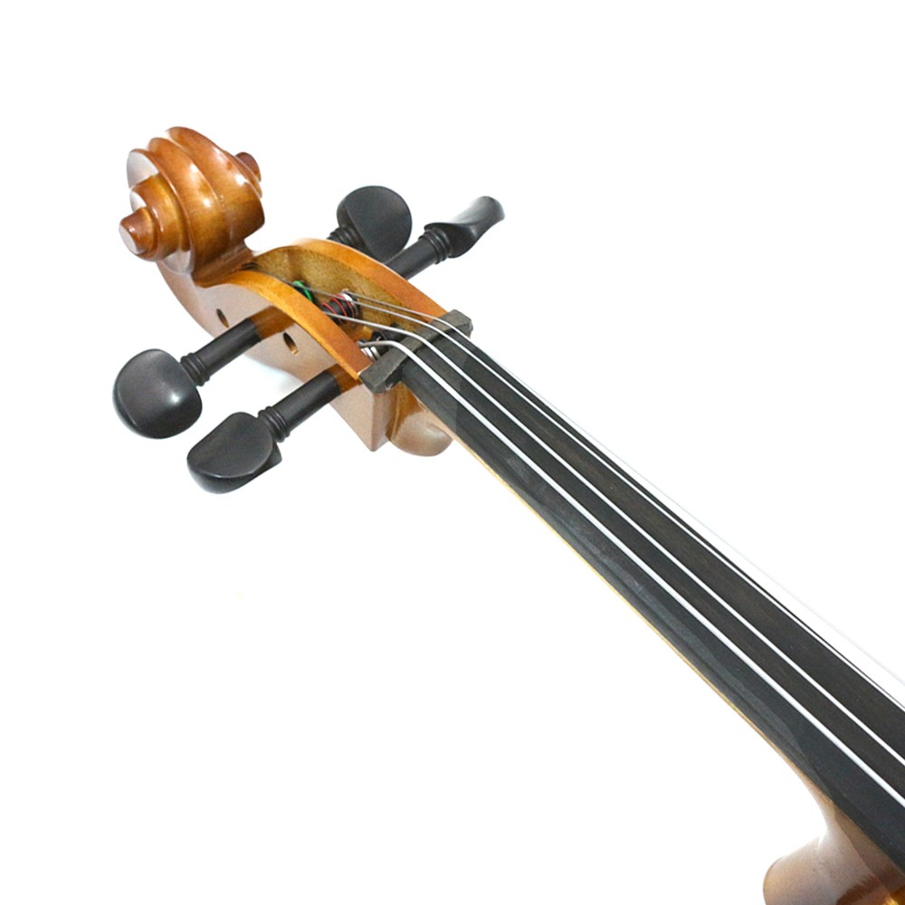 4 String Cello1/8 Flamed Solid Wood Beginner Handmade Cello With Parts
