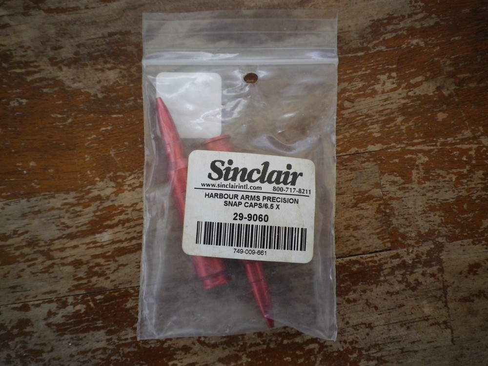 Sinclair Harbour Snap Caps 6.5 Caliber NOS