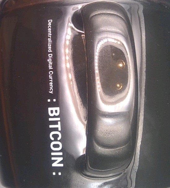 : BITCOIN : Decentralized Digital Currency Coffee Mug