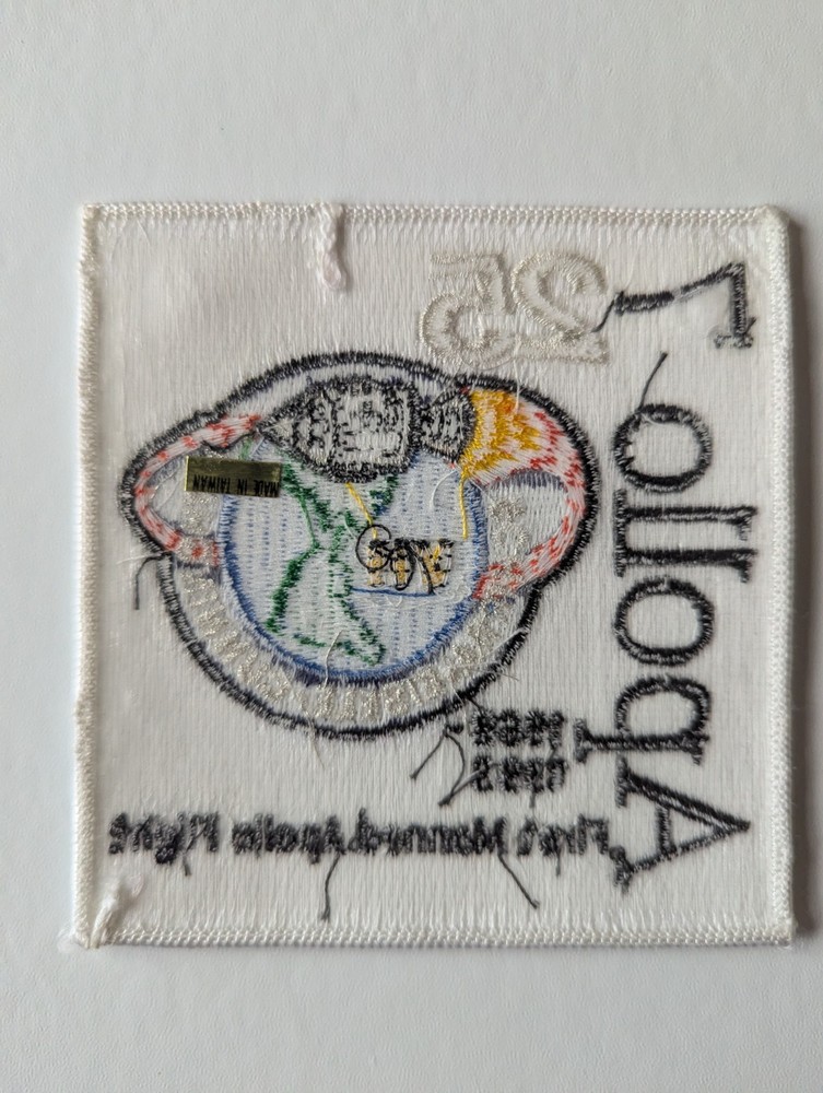 NASA Apollo 7 25 Year Commemorative Patch Emblems