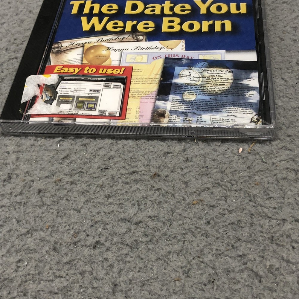 Snap! Everyday Solutions The Date You Were Born CD-ROM Software CS-153
