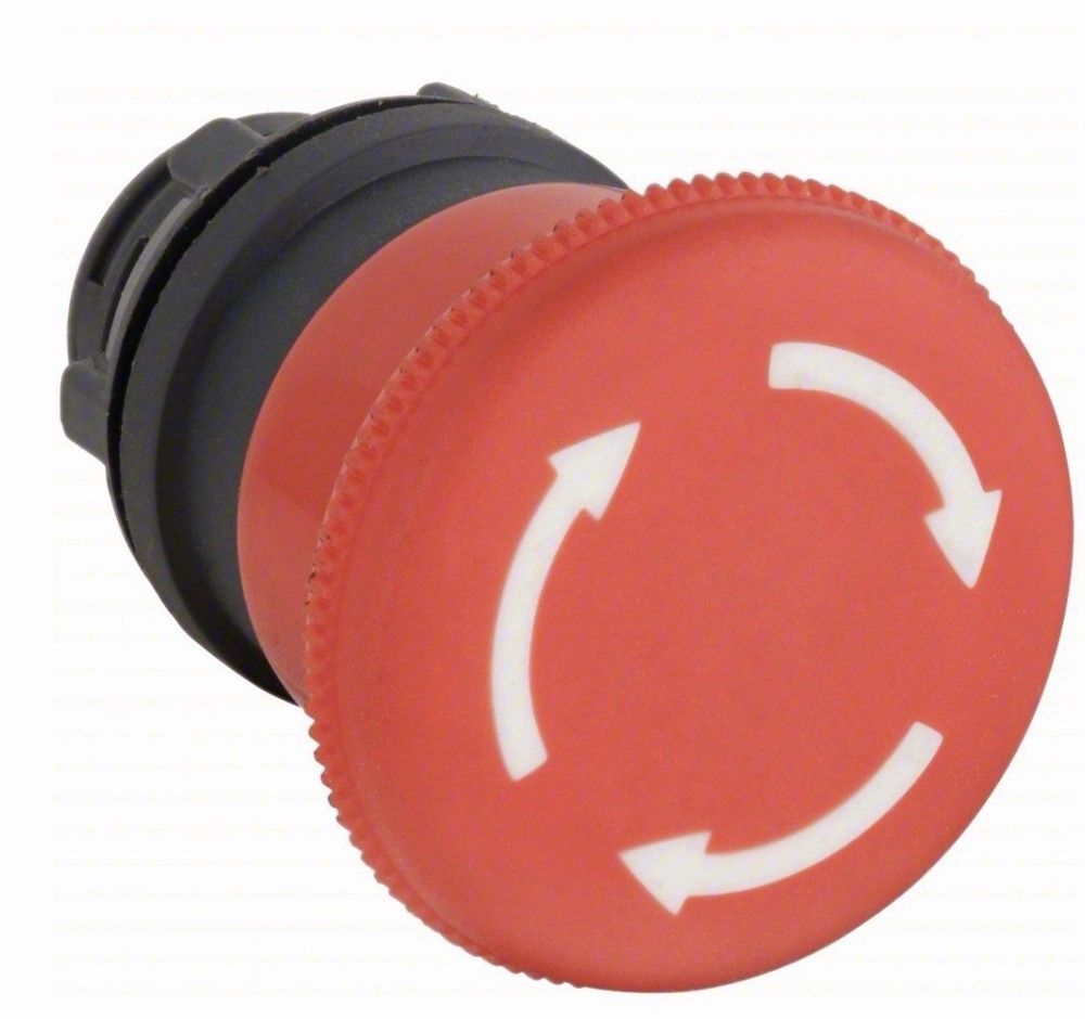 Dayton 30G119 Push Button Operator, 22 Mm, Red