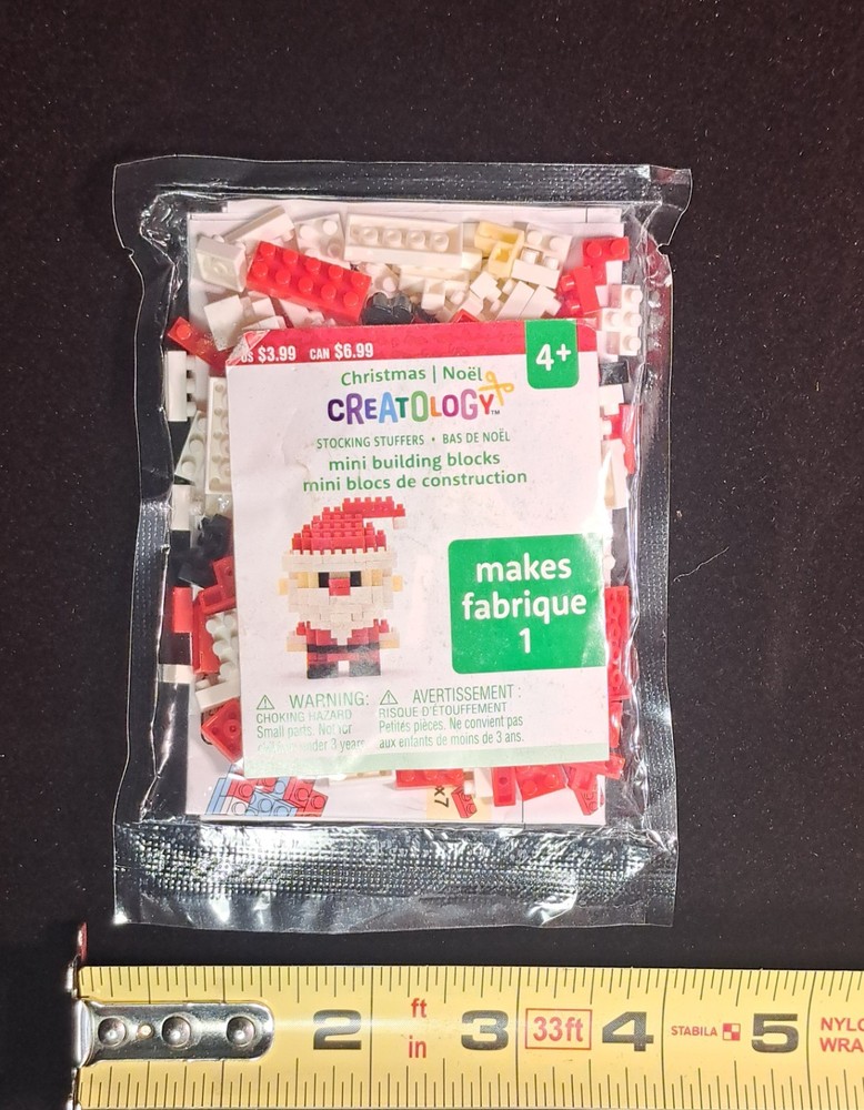 CREATOLOGY Christmas Stocking Stuffer--mini blocks NEW