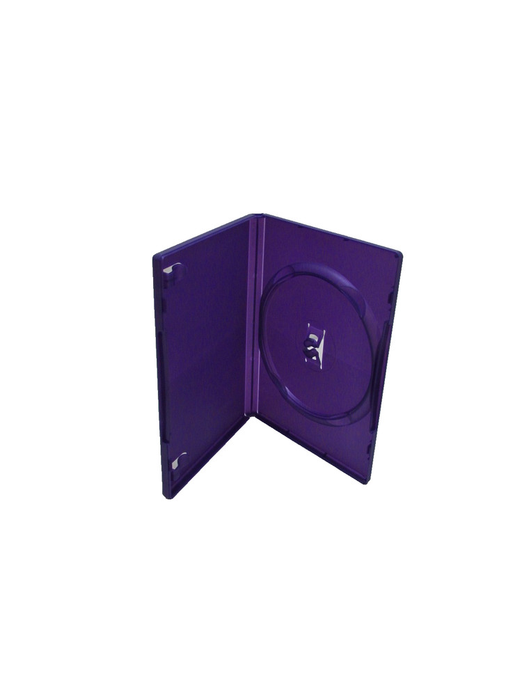 Empty dvd Purple single replacement Case CD,DVD,Blu ray, Video game