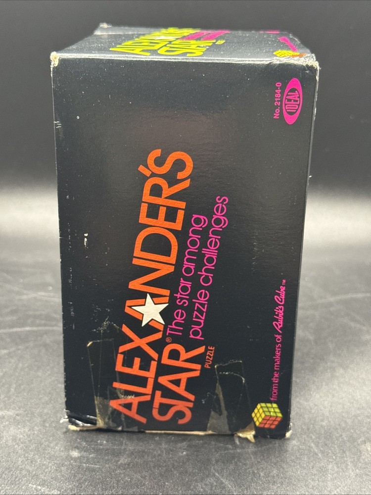 1982 Alexander’s Star Puzzle Ideal Rubik’s Cube