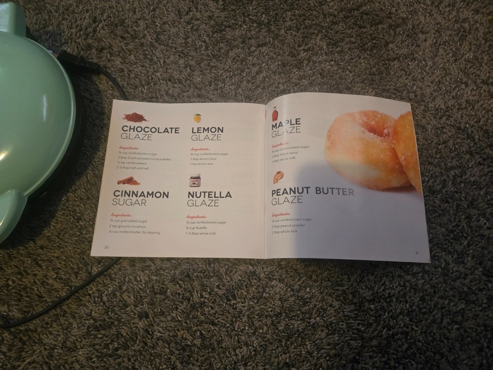 Dash Express Mini Donut Maker - Aqua