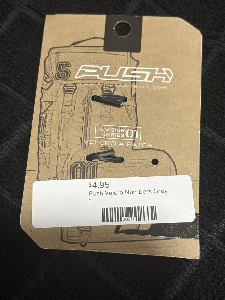 NEW Push Paintball Patch -#1- LAS