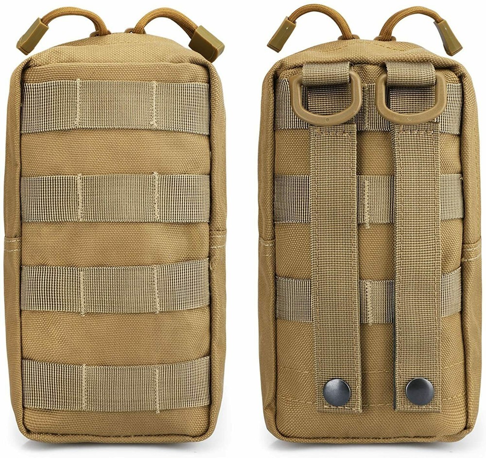 Tactical MOLLE Pouch Multi-Purpose Compact EDC Utility Pouch Admin Organizer