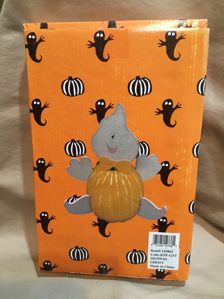 Halloween Create a Pumpkin Ghost Kit Wood item