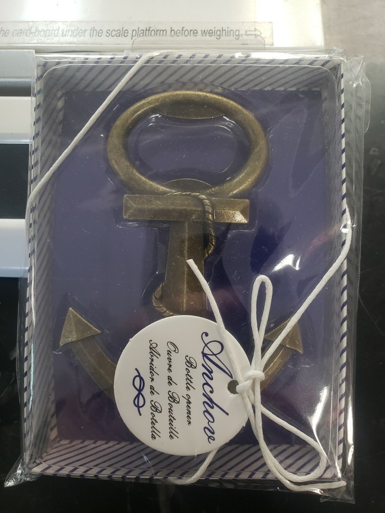 Anchor bottle opener