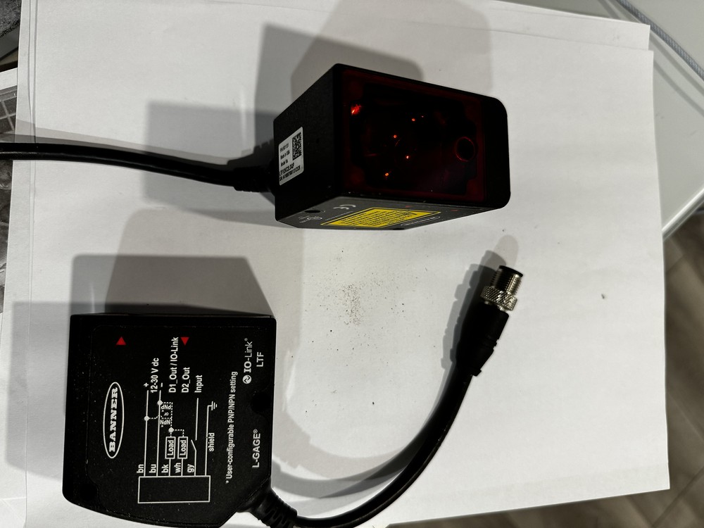 BANNER LTF12KC2LDQP LASER SENSOR