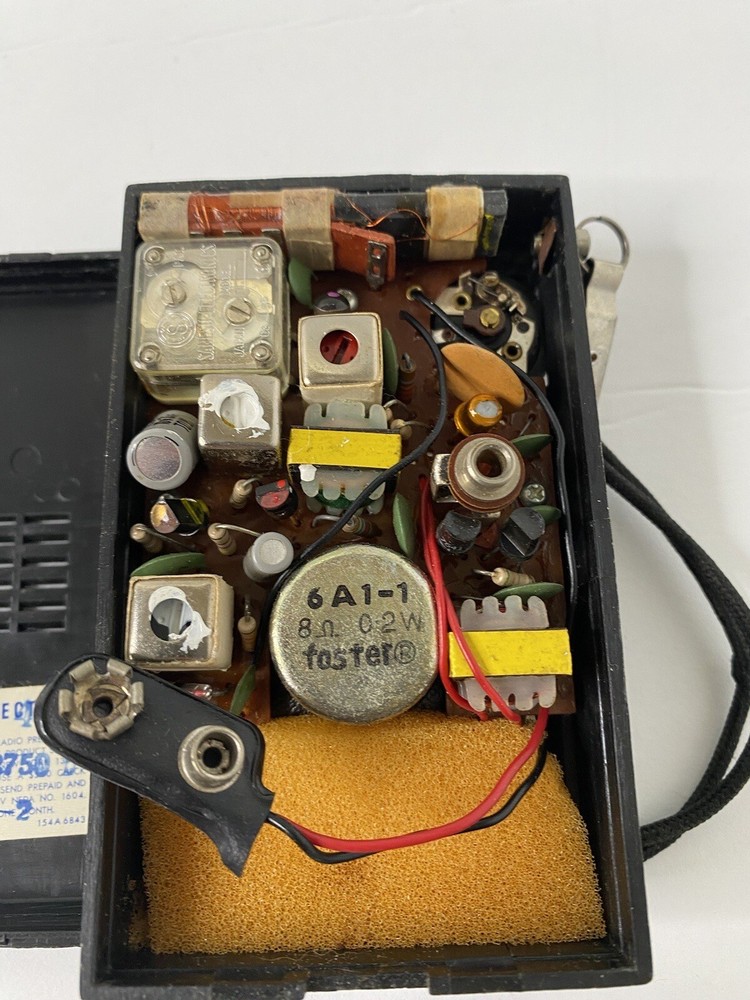 General Electric Solid State Transistor Radio Vintage Tested Working