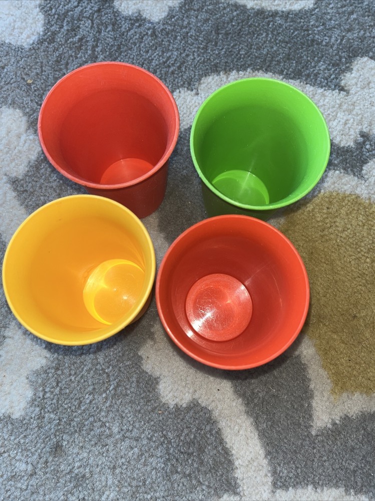 tupperware vintage cups 4