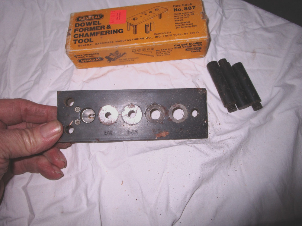 General Dowel Former & Chamfering Tool , NO. 887