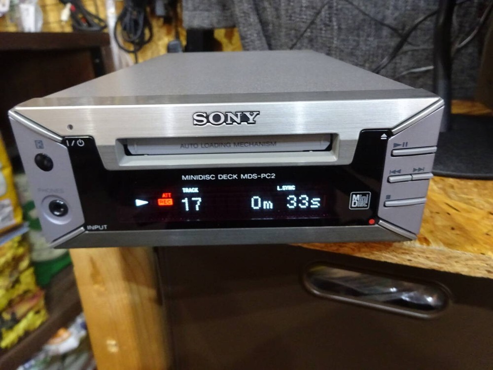 Sony MDS-PC2 MD Deck Mini Disc Player #0001