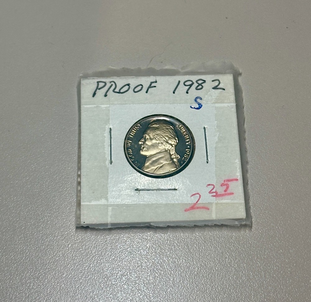 ~~ 1982-S Jefferson Nickel - GEM PROOF ~~