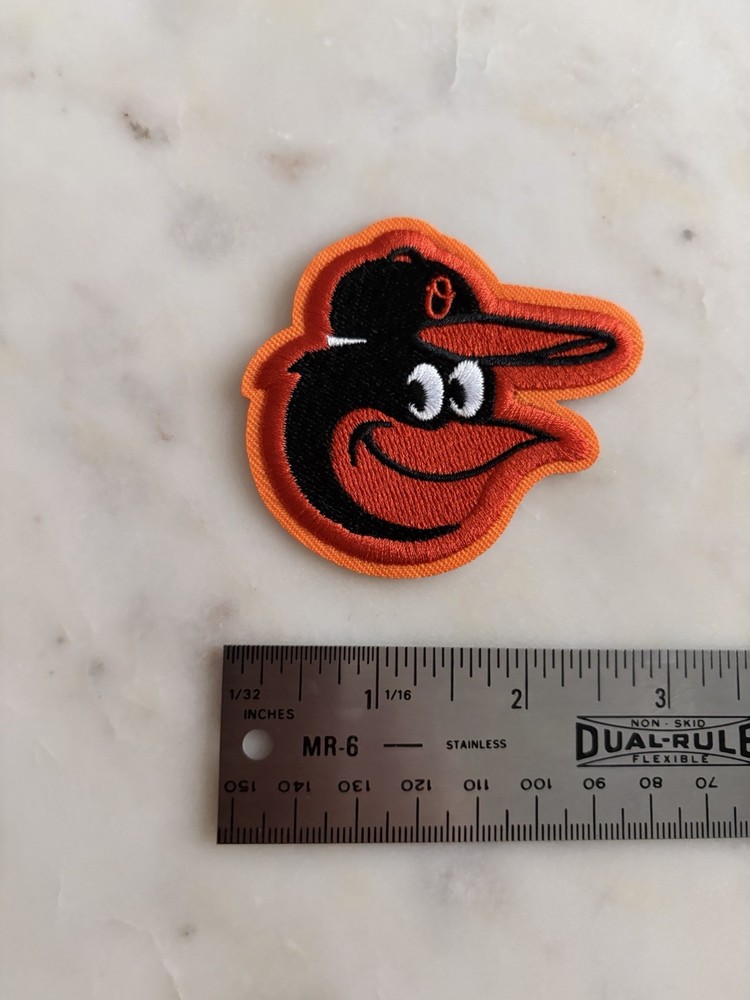 Embroidered Iron On Patch ~ Baltimore Orioles