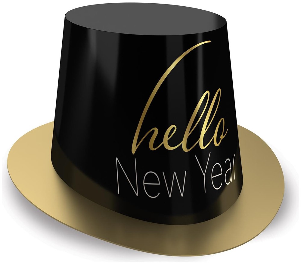 Hello New Year Hi-Hat - Beistle