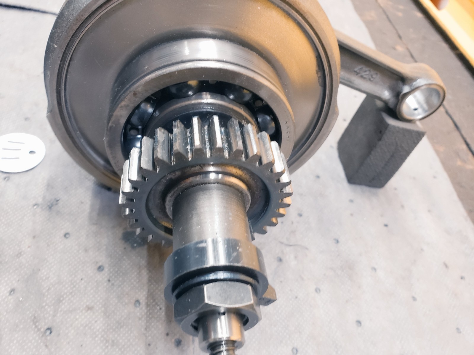 1979-83 HONDA OEM XL500 XR500 FT500 CRANKSHAFT CRANK