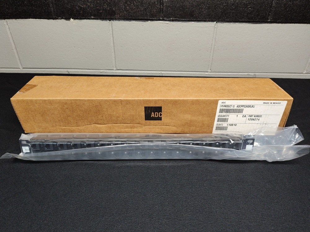 ADC ADCPP32KSRJRJ CAT5e 32-Port Patch Panel (1206274)