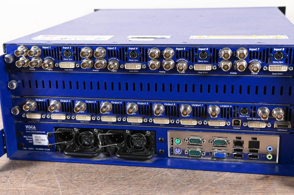 Vista Systems Spyder X20-0808 Video Processor CG01B2C