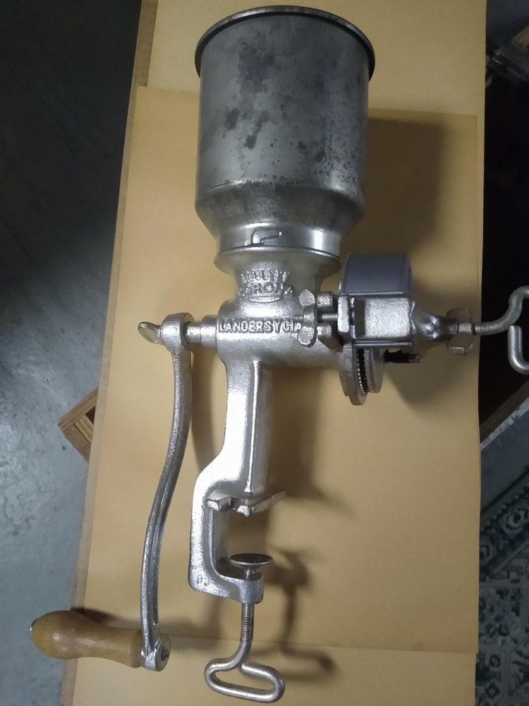 Corona Grain Mill with High Hoper