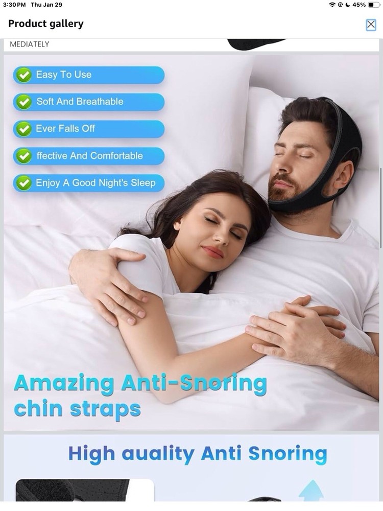 Chin Strap for Snoring