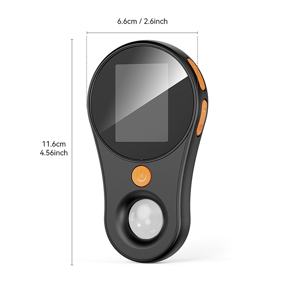 Black ABS 500X Handheld Digital Microscope 2 MP Portable Microscope Camera