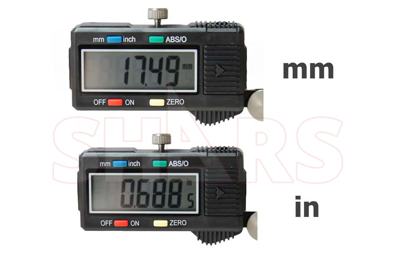 SHARS 6" 150mm Absolute Electronic Digital Caliper DIN862 + Certificate P]