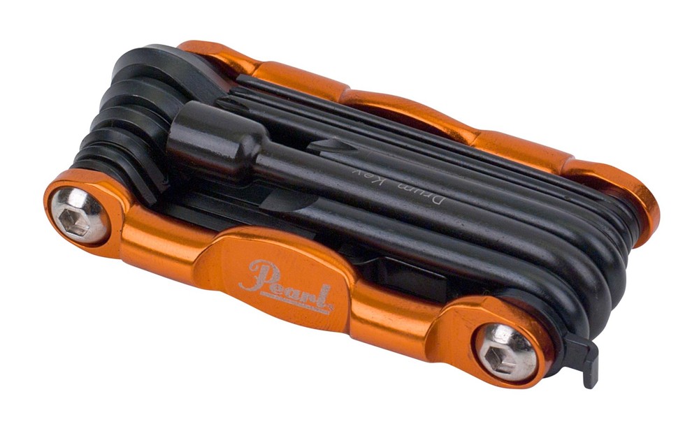 Drum Key MultiTool 5 Screwdrivers, 6 Hex Keys & Bottle Opener
