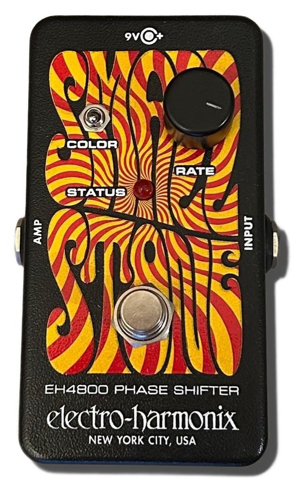 ELECTRO-HARMONIX SMALL STONE Phaser Effects Pedal Tested & Works 7806