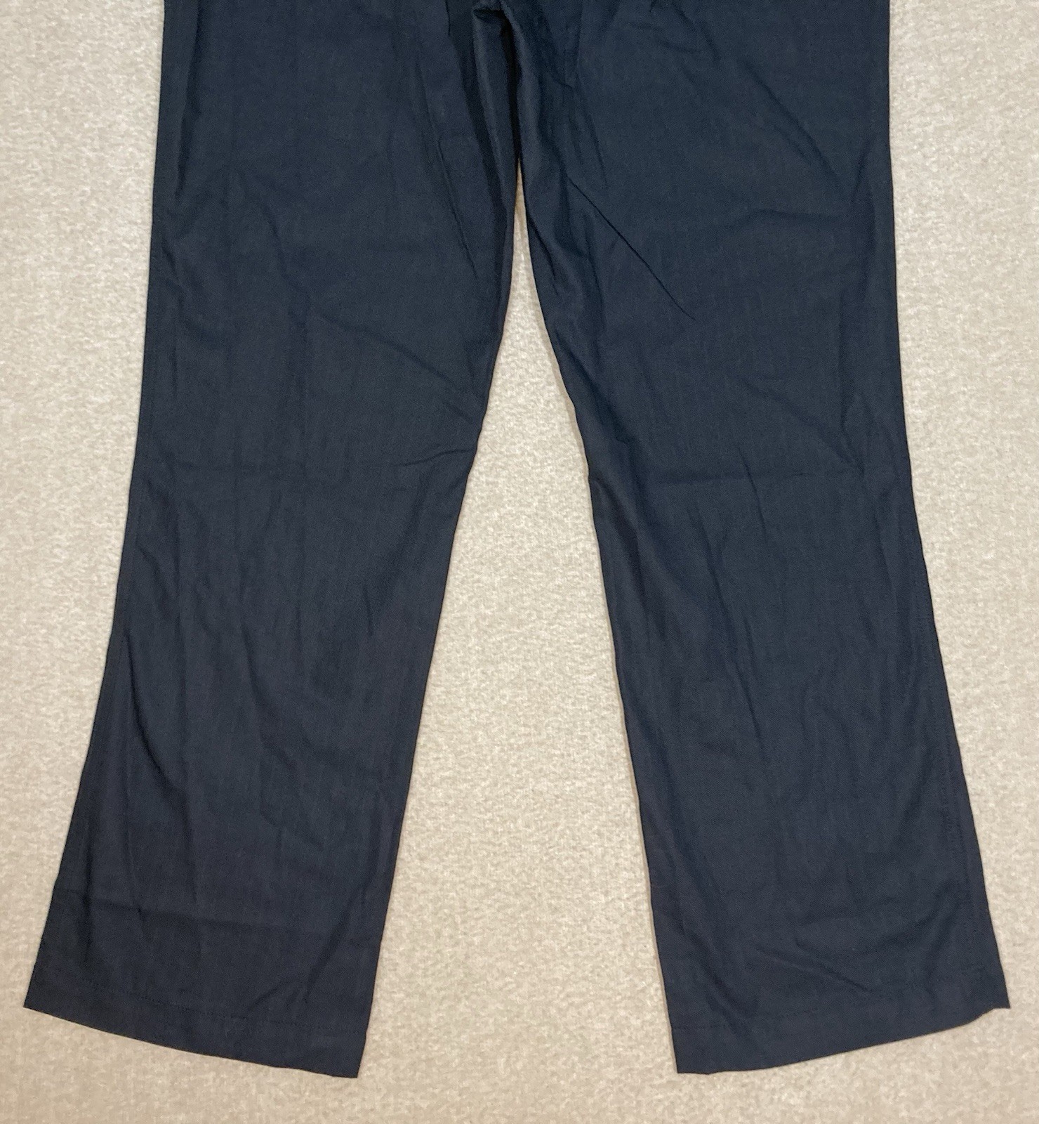 Chef Works Pants Mens Size XL Black Trousers Elastic Waist Loose 32” Inseam NEW