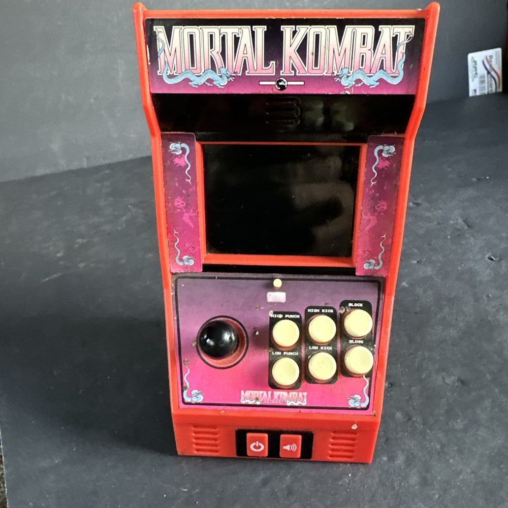 Mortal Kombat Klassic Mini Arcade Game Console Super Fun! Untested #R57